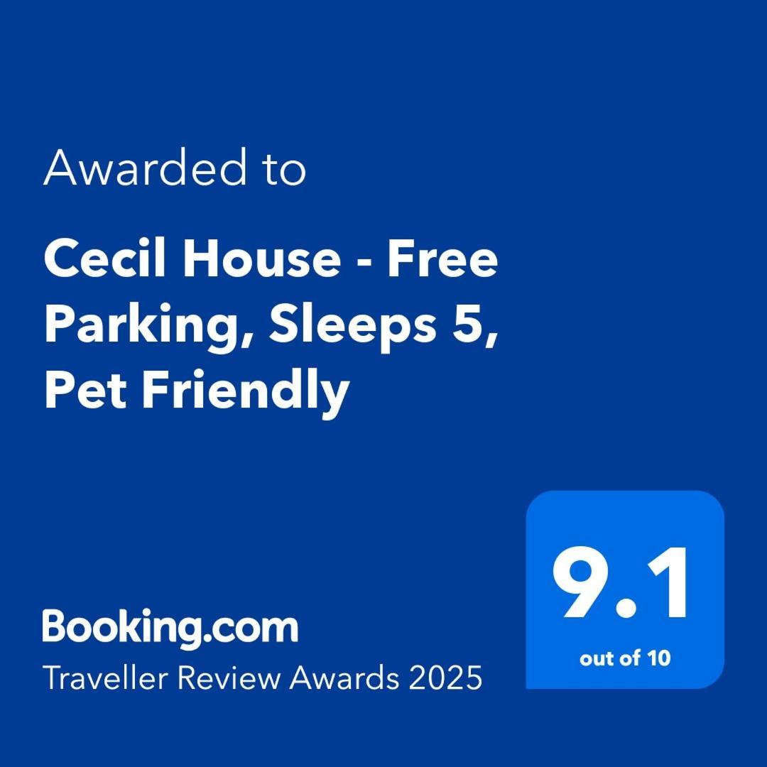 Cecil House - Stylish 2-Bed, Sleeps 5 Guests, Free Parking, Close To Cathedral, Bars & Restaurants Lincoln Eksteriør billede